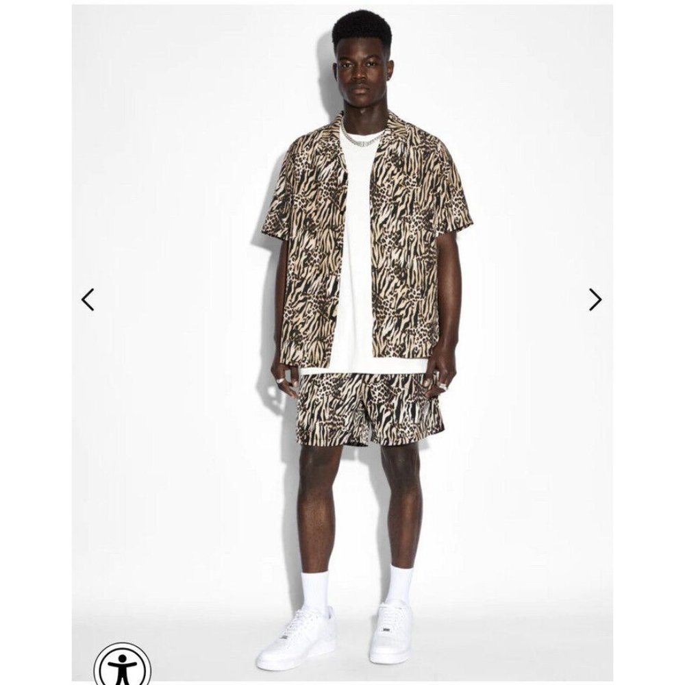 Ksubi Zoo Burner Boardshort Shorts Assorted Animal